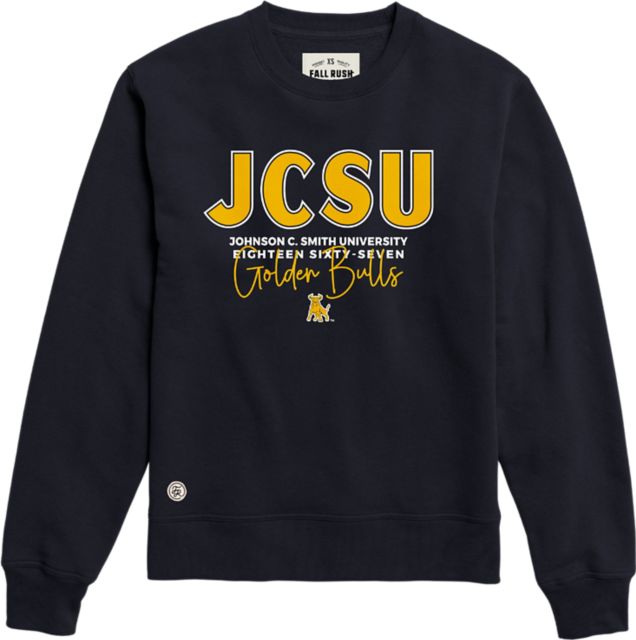 Johnson C. Smith University Golden Bulls Fleece Crewneck