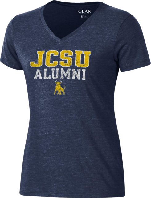 Johnson C. Smith University Women's Alumni V-Neck Short Sleeve T-Shirt