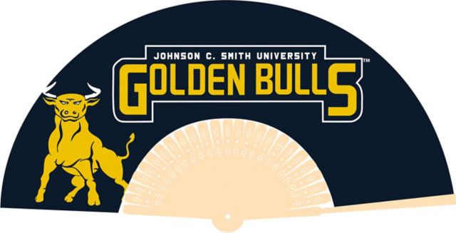 Johnson C. Smith University Golden Bulls Hand Fan