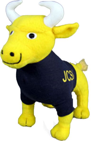 Johnson C. Smith University 8'' Bull Plush