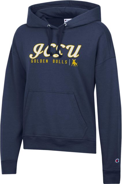 Johnson C. Smith University Golden Bulls Women's Powerblend Hooded Sweatshirt