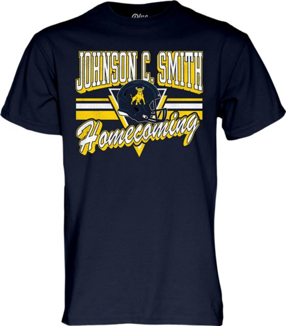 Johnson C. Smith University Football 2025 Homecoming Short Sleeve T-Shirt