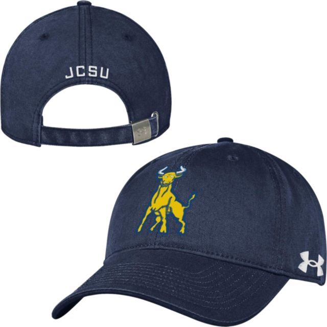 Johnson C. Smith University Golden Bulls Patch Trucker Cap: Johnson C.  Smith University