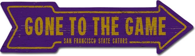 San Francisco State University Wall Mount Arrow 6.5x24 - ONLINE ONLY
