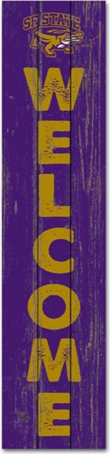 San Francisco State University 10.5''x 47'' Porch Leaner - ONLINE ONLY