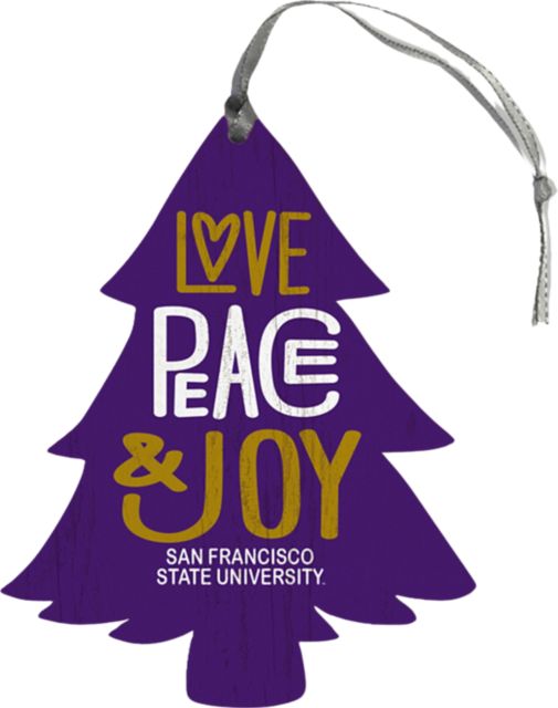 San Francisco State University Tree Ornament