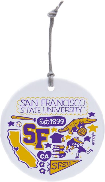 San Francisco State University Ornament