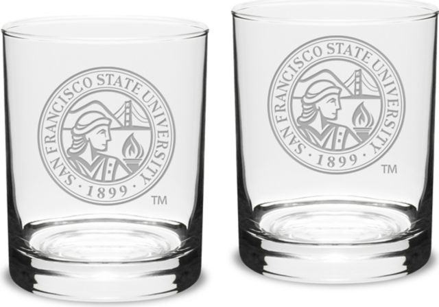 Set of 2 Double Old Fashion - 14 oz- ONLINE ONLY