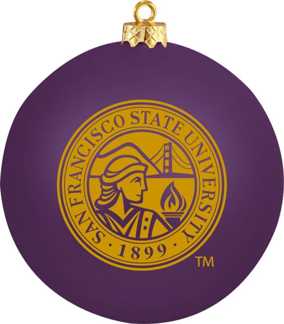 San Francisco State University Round Shatterproof Ornament