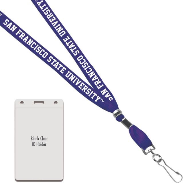 San Francisco State University Card Dispenser Lanyard