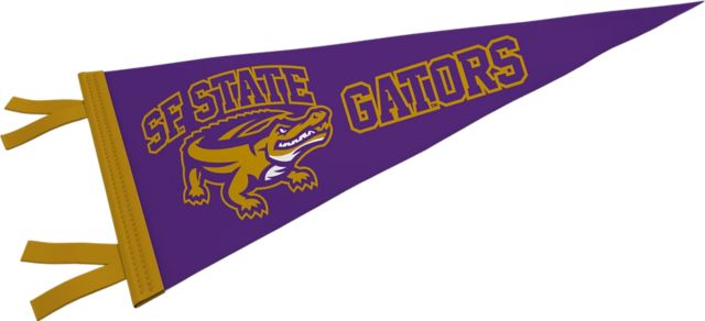 San Francisco State University Gators 12'' x 30'' Pennant