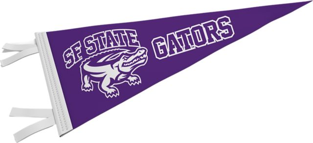 San Francisco State University Gators 6'' x 15'' Pennant