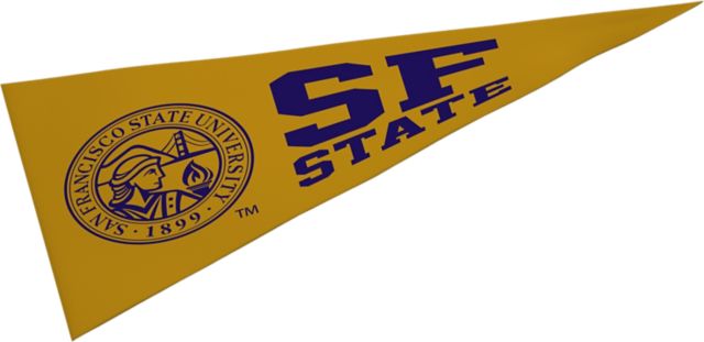 San Francisco State University Mini Magnet Pennant