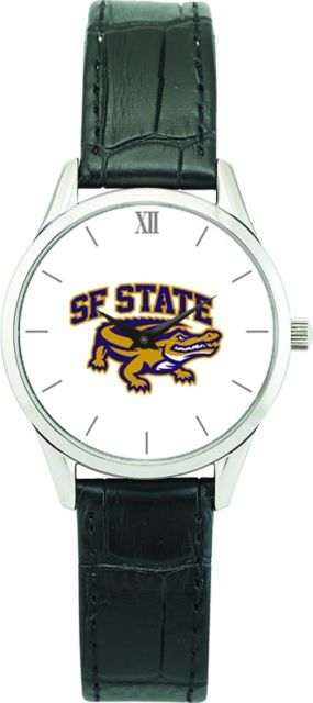 CSI Women's Stainless Steel Wristwatch (Gift Boxed) With  Color Medallion - ONLINE ONLY