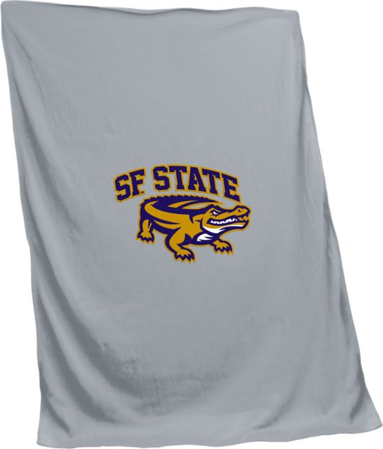 San Francisco State University 84x54 Gators Blanket