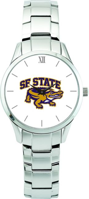 CSI Women's Stainless Steel Wristwatch (Gift Boxed) With  Color Medallion - ONLINE ONLY