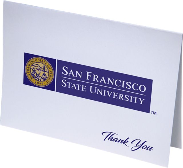 San Francisco State University Thank You Notecards 10-Pack