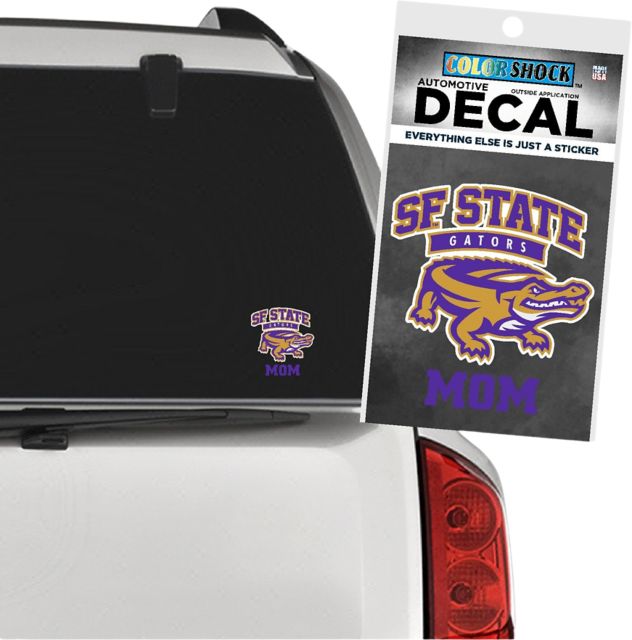 San Francisco State University Mom Decal