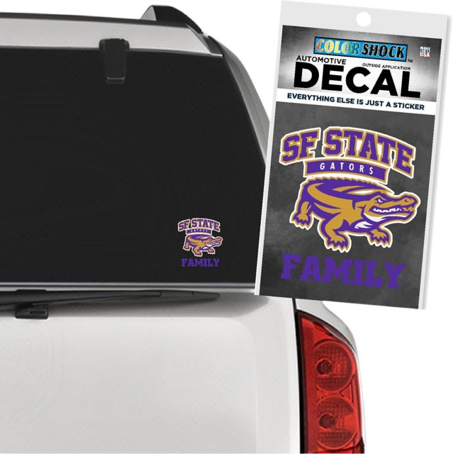 San Francisco State University Family Decal