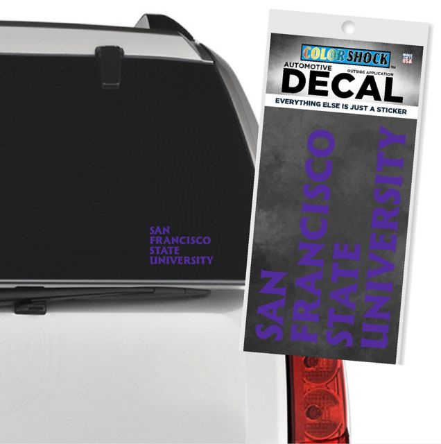 San Francisco State University Decal