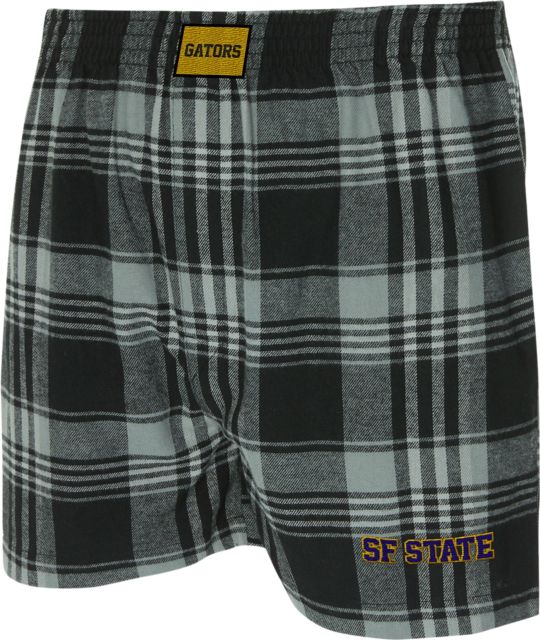 San Francisco State University Flannel Boxers