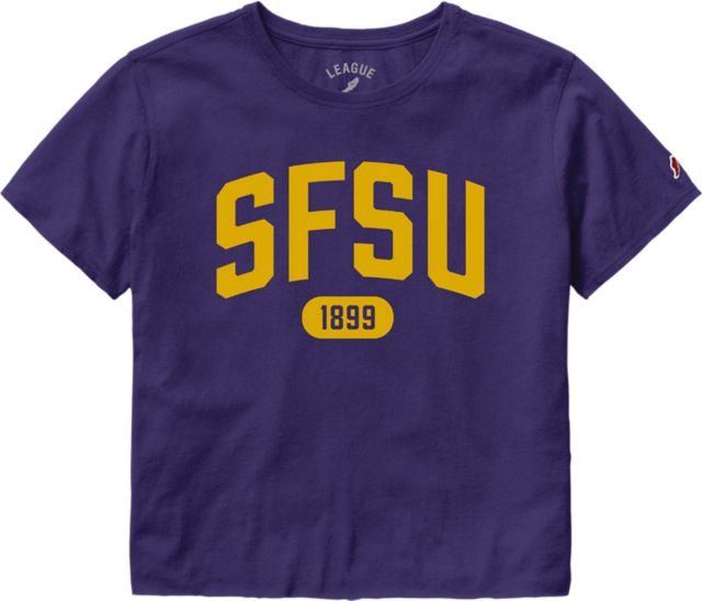 San Francisco State University Women's Short Sleeve Cropped T-Shirt
