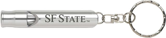 San Francisco State University Whistle Keychain
