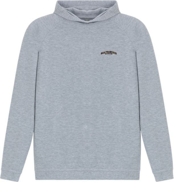 San Francisco State University Waffle Hooded Long Sleeve T-Shirt