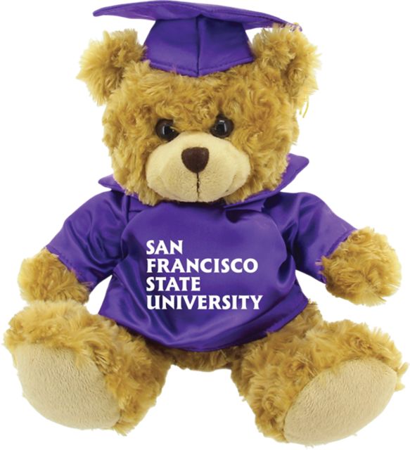San Francisco State University 12'' Graduation Bear