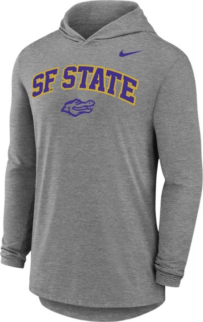 San Francisco State University Gators Hooded Long Sleeve T-Shirt