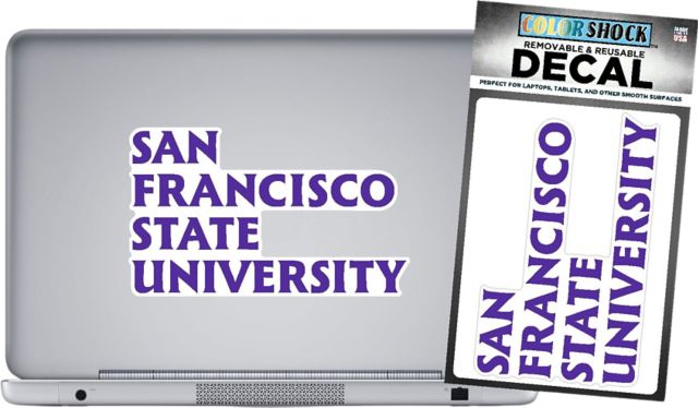 San Francisco State University Removable Decal