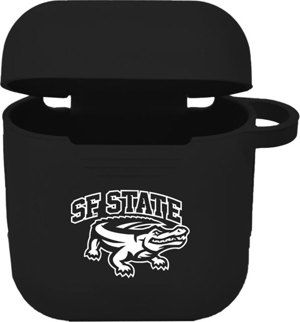 San Francisco State University Silicone Airpods Case
