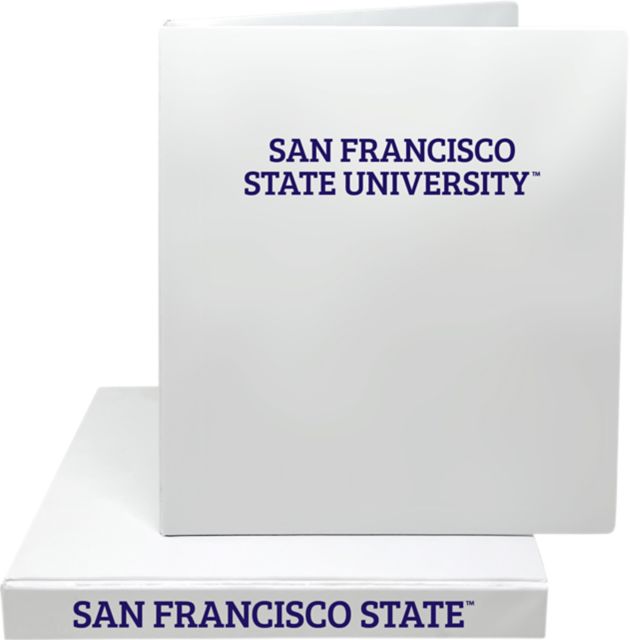 San Francisco State University 1'' Vinyl Binder