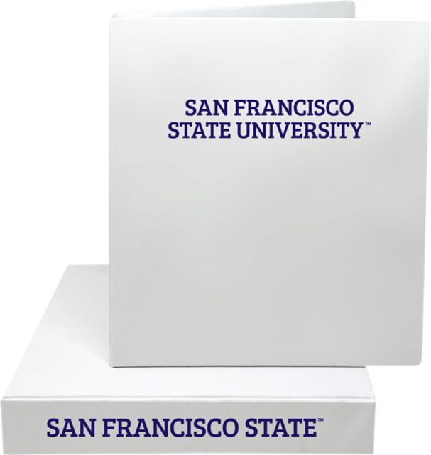 San Francisco State University 1.5'' Vinyl Binder