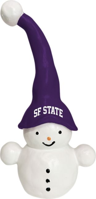 San Francisco State University Theo the Snowman