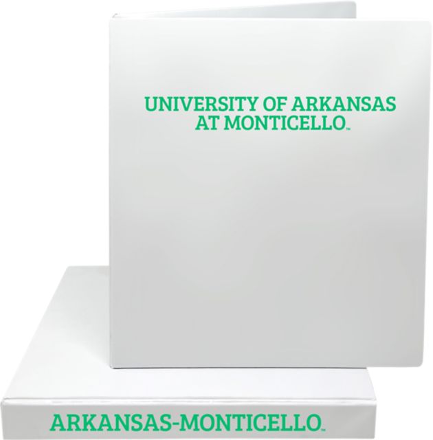 University of Arkansas at Monticello 1'' Vinyl Binder