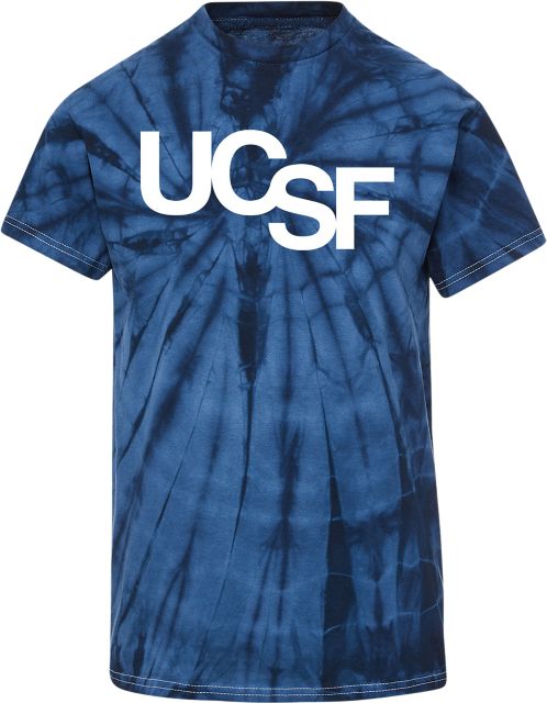 University of California San Francisco Tie Dye Short Sleeve T-Shirt
