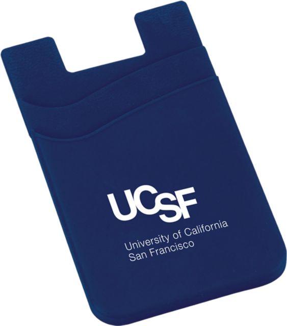 University of California San Francisco Silicone Card Wallet