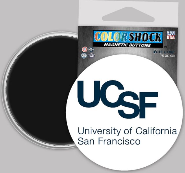 University of California San Francisco 3" Button Magnet