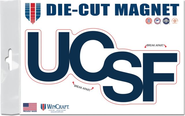 University of California San Francisco 3x5 Magnet