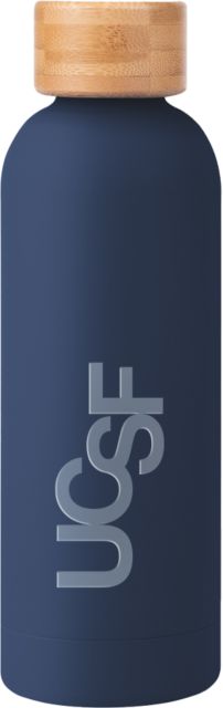 University of California San Francisco Blair Stainless Steel Bottle w/ Bamboo Lid 17 oz