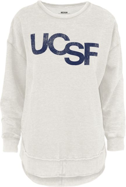 University of California San Francisco Women's Poncho Crewneck Sweatshirt