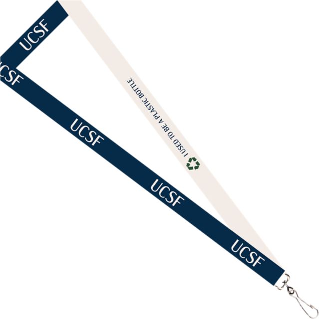 University of California San Francisco Recycled Lanyard