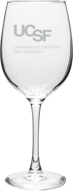 University of California San Francisco 16 oz. Wine Glass