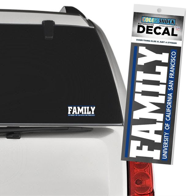 University of California San Francisco Family Decal