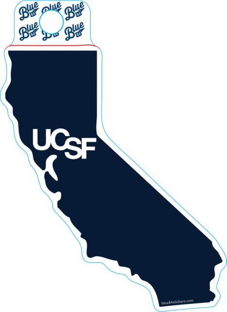 University of California San Francisco Full Size Sticker