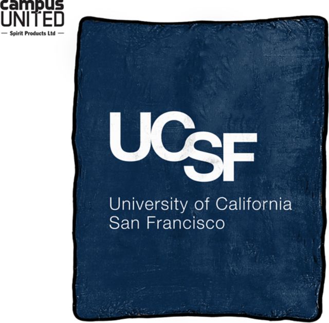 University of California San Francisco Silk Touch Throw Blanket