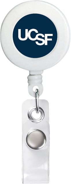 University of California San Francisco Retractable Badge Holder