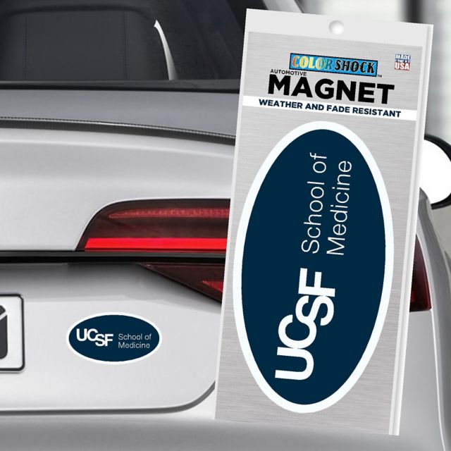 University of California San Francisco 4x4 Magnet