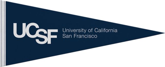 University of California San Francisco 12"X30" Full Color Pennant
